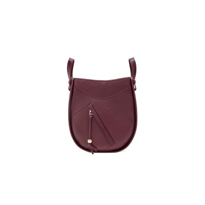 LOEWE HAMMOCK SLICE BAG IN SHINY CALFSKIN A538HHSX01 (21*25*10cm)